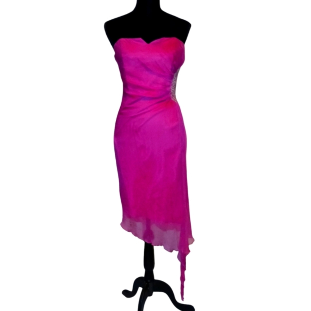 NWT Silk Laundry by Shelli Segal Dress​ - Picture 3 of 13